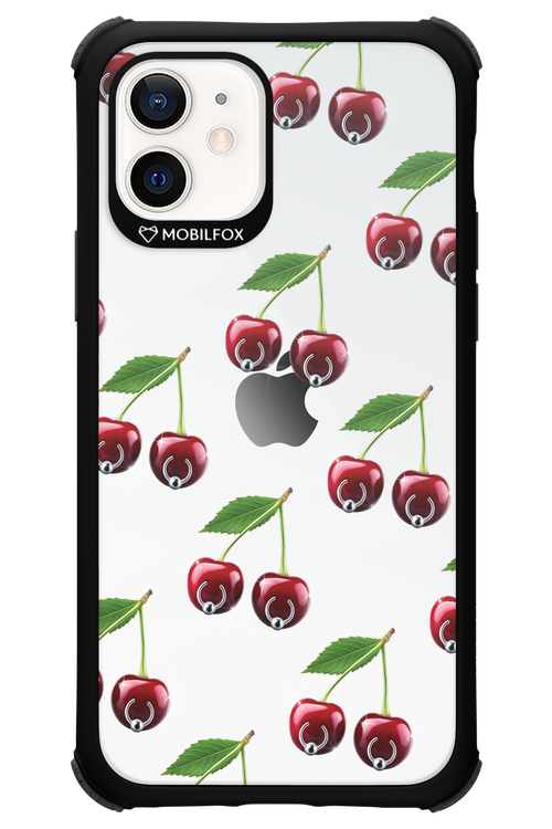 Spicy Cherries Transparent - Apple iPhone 12