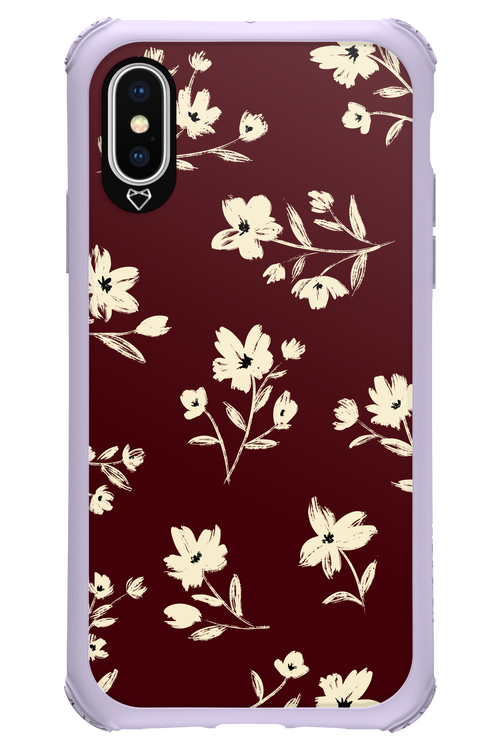 Bloom of Burgundy - Apple iPhone XS