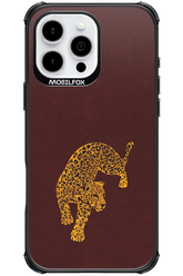 Burgundy Leopard - Apple iPhone 16 Pro Max