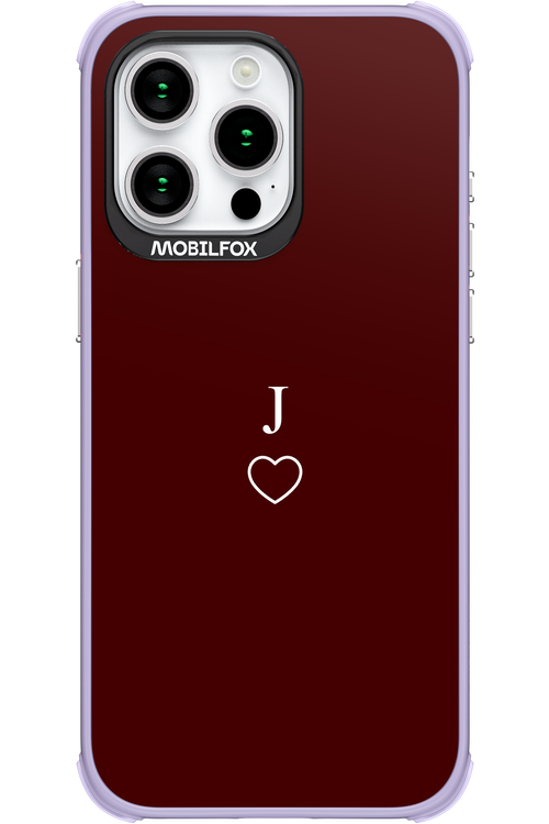 J Burgundia 2.0 - Apple iPhone 15 Pro Max