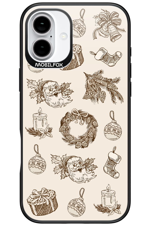 Christmas Paper - Apple iPhone 16 Plus