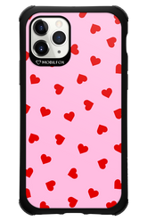 Sprinkle Heart Pink - Apple iPhone 11 Pro