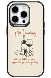 Bottle of wine 2.0 - Apple iPhone 15 Pro
