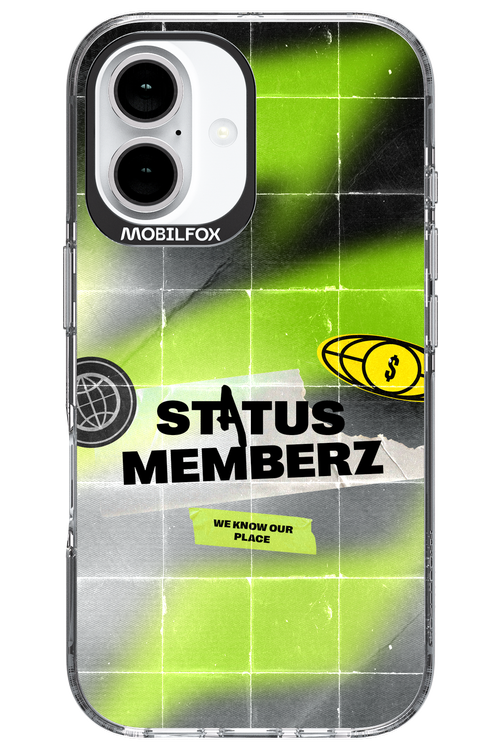 Status Memberz - Apple iPhone 16