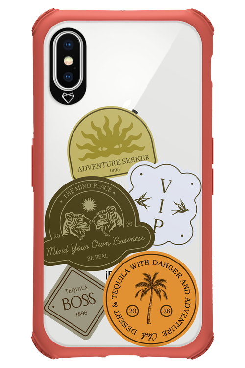 Badge Keeper - Apple iPhone XS