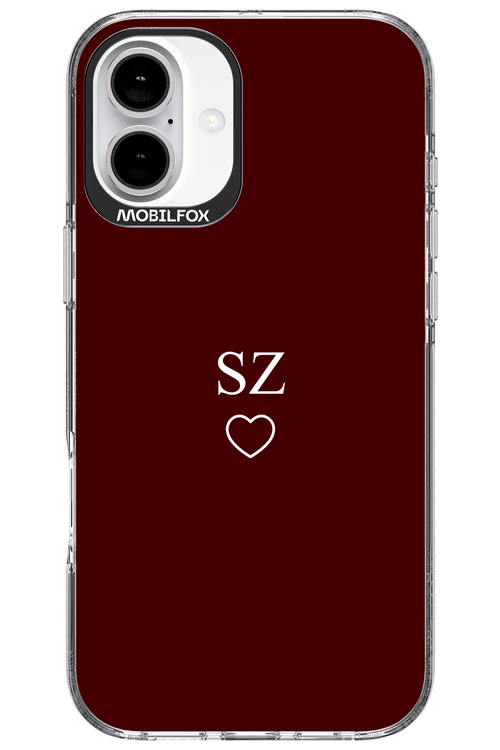 SZ Burgundia 2.0 - Apple iPhone 16 Plus