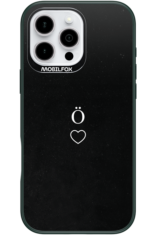 O Black II 2.0 - Apple iPhone 16 Pro Max