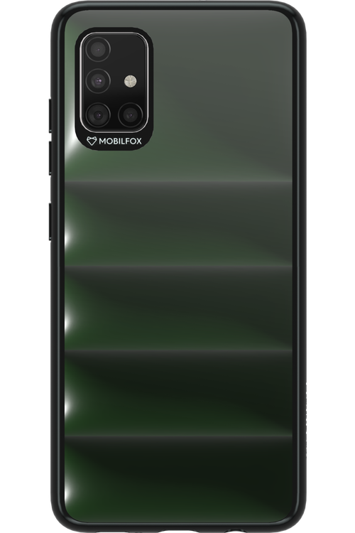Earth Green Puffer Case - Samsung Galaxy A51