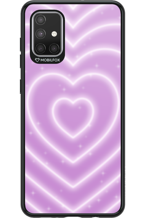 Purple Heart Dreams - Samsung Galaxy A71