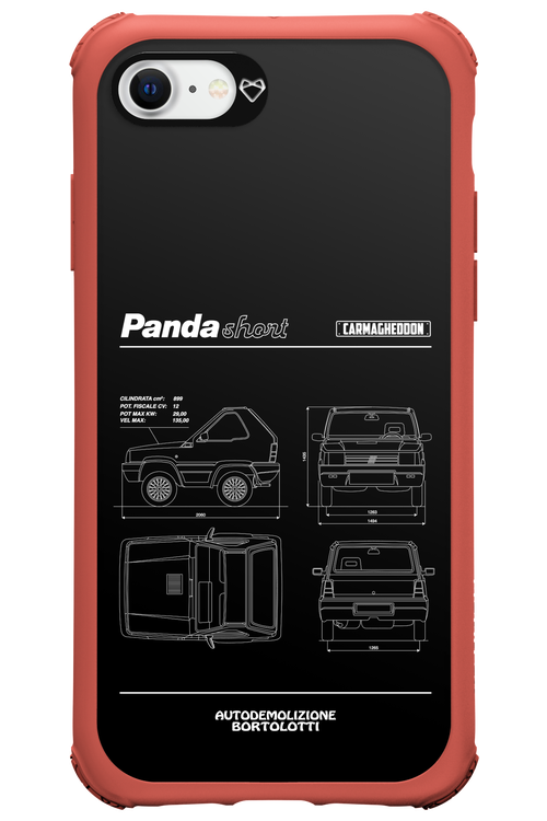 Panda Car - Apple iPhone 8
