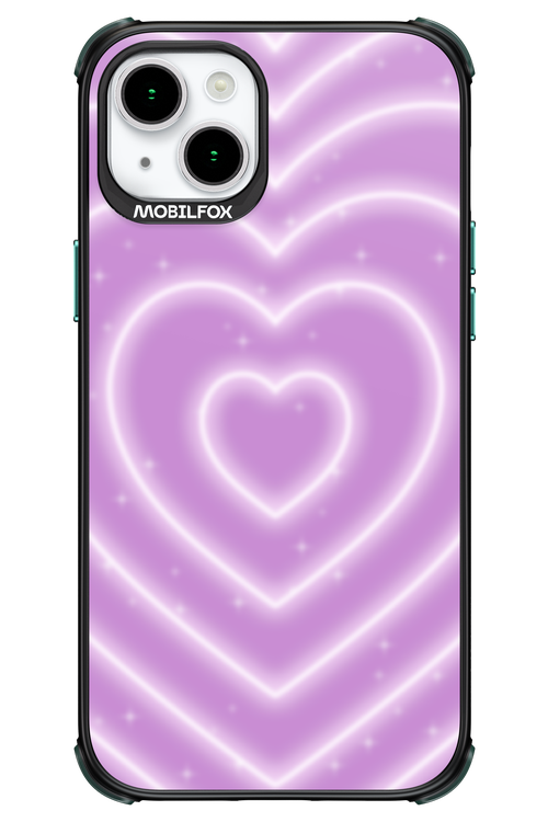 Purple Heart Dreams - Apple iPhone 15 Plus