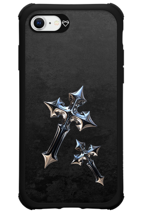 Chrome Crosses - Apple iPhone SE 2022