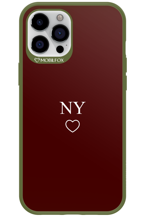 NY Burgundia 2.0 - Apple iPhone 12 Pro Max