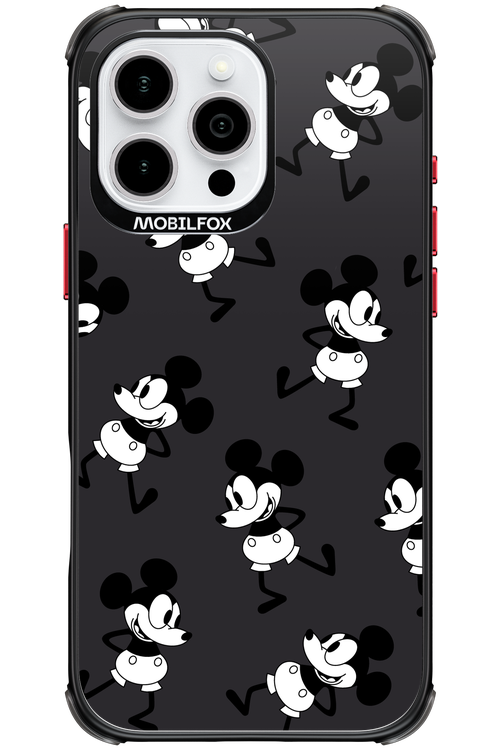 Iconic Mouse (antracite pattern) - Apple iPhone 16 Pro Max