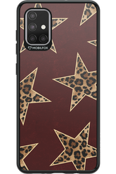 Wild Stars Burgundy - Samsung Galaxy A71