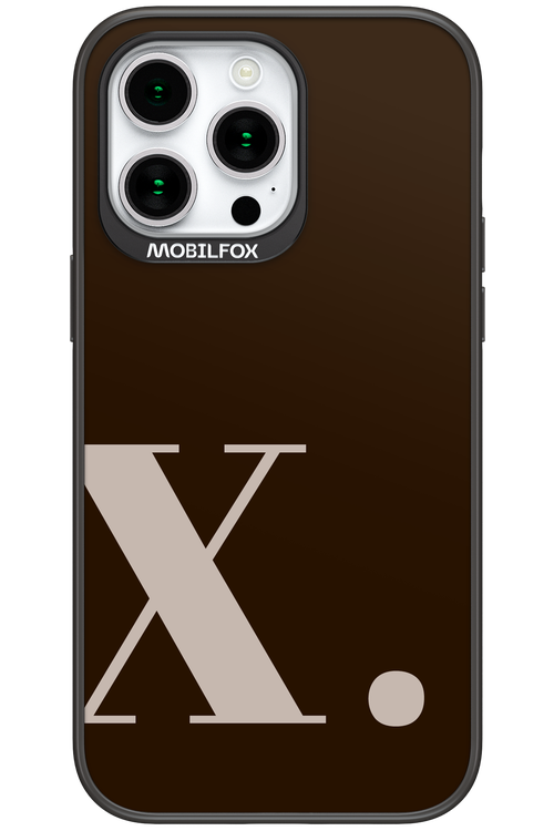 X (Mokka Foam) - Apple iPhone 15 Pro Max