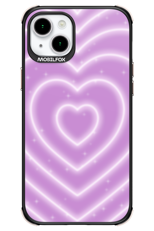 Purple Heart Dreams - Apple iPhone 15 Plus