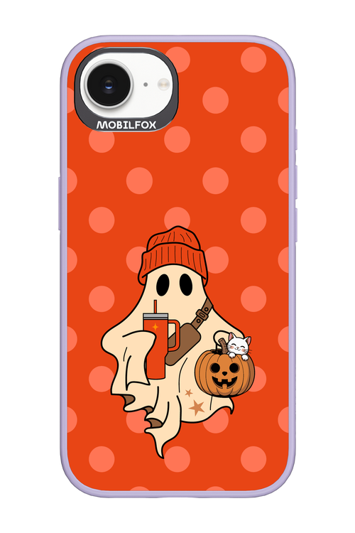 Ghost Girl (Orange) - Apple iPhone 16e