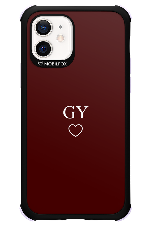 GY Burgundia 2.0 - Apple iPhone 12