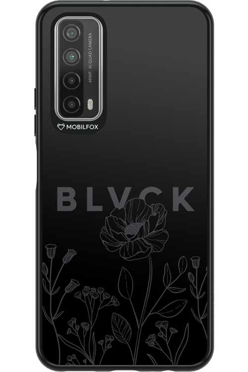 Black Flowers - Huawei P Smart 2021