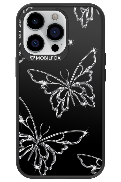 Silver Butterfly 2.0 - Apple iPhone 13 Pro