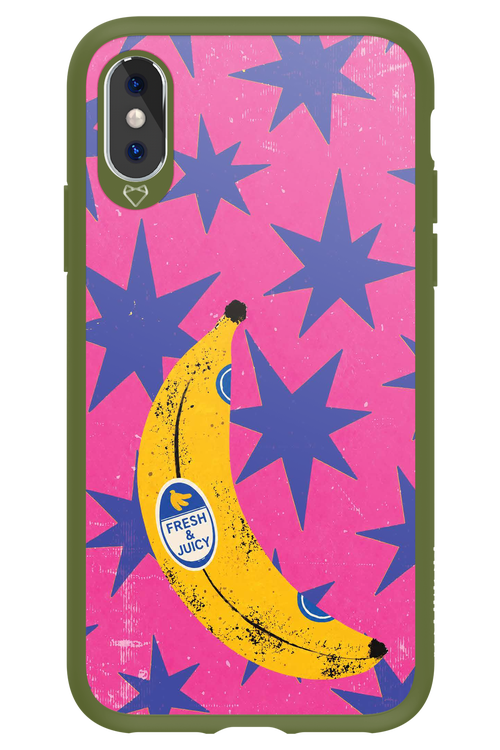 BANANA POP BLUE 2.0 - Apple iPhone XS