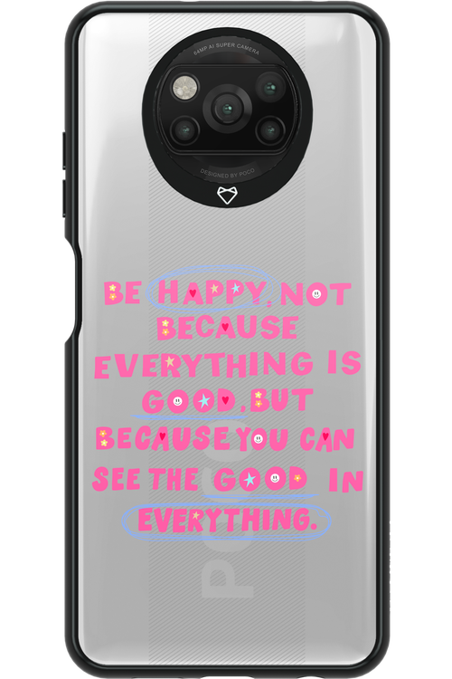 Be Happy 2.0 - Xiaomi Poco X3 Pro