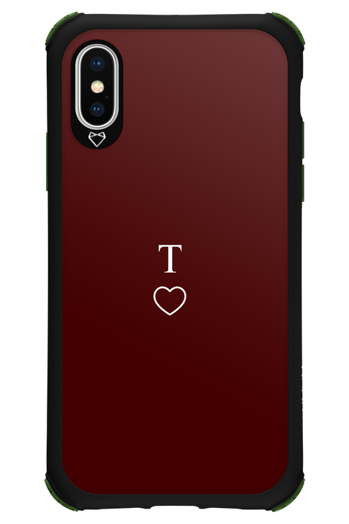 T Burgundia 2.0 - Apple iPhone X