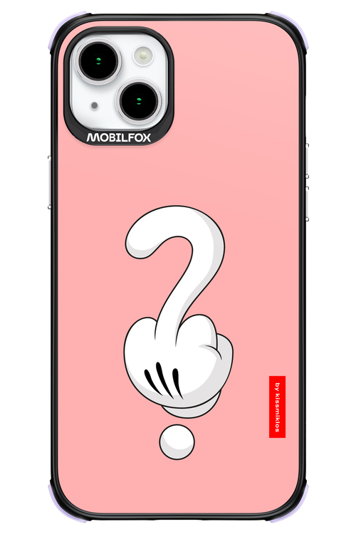 Fuck Hand (Pink) 2.0 - Apple iPhone 15 Plus