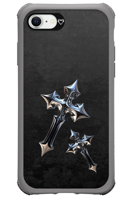 Chrome Crosses 2.0 - Apple iPhone SE 2022