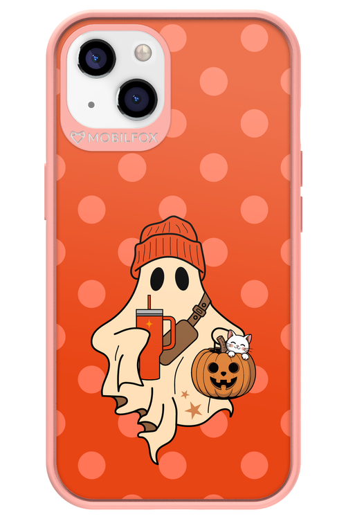 Ghost Girl (Orange) - Apple iPhone 13