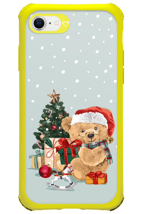 Merry Christmas Bear - Apple iPhone SE 2020