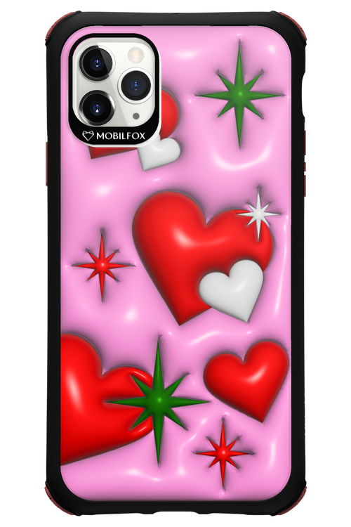 Holiday Hearts - Apple iPhone 11 Pro Max