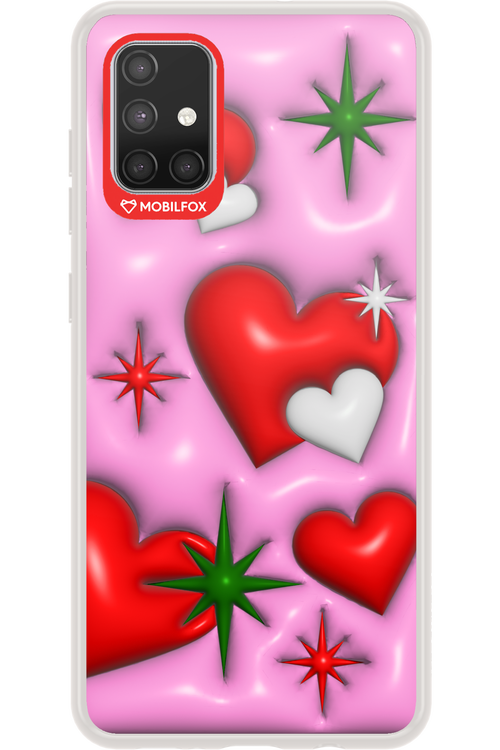 Holiday Hearts - Samsung Galaxy A71