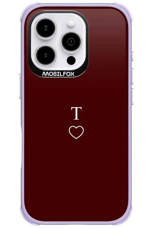 T Burgundia 2.0 - Apple iPhone 16 Pro