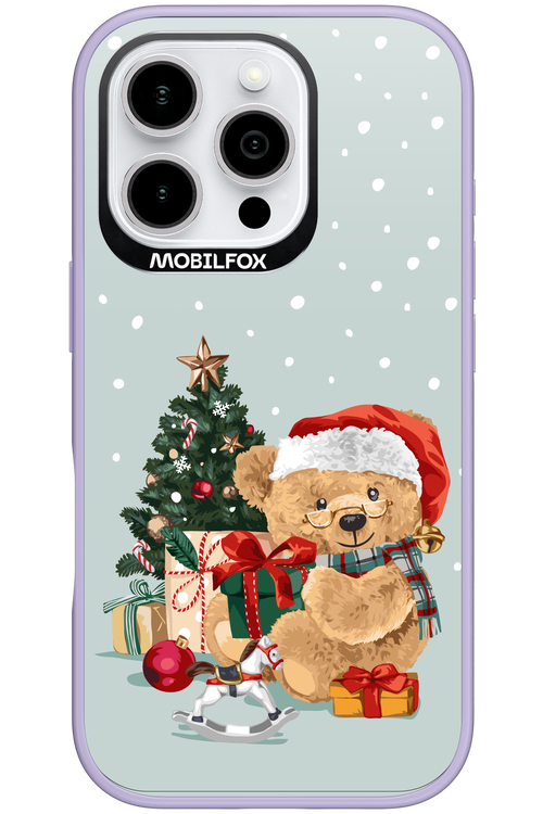 Merry Christmas Bear - Apple iPhone 16 Pro