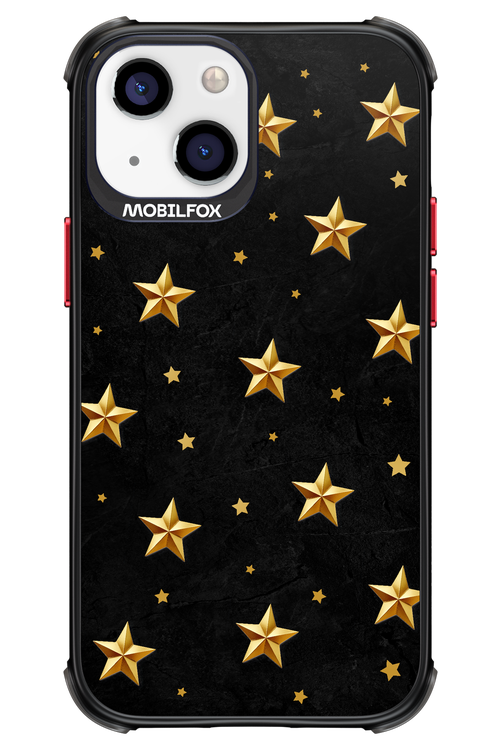 Golden Stars - Apple iPhone 13 Mini