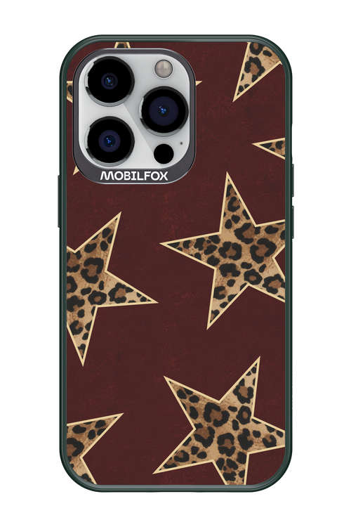 Wild Stars Burgundy - Apple iPhone 13 Pro