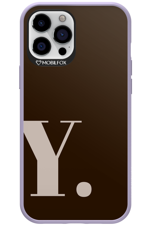 Y (Mokka Foam) - Apple iPhone 12 Pro Max
