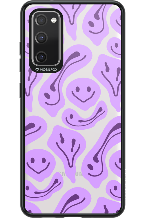 Fluid Smiley Purple - Samsung Galaxy S20 FE