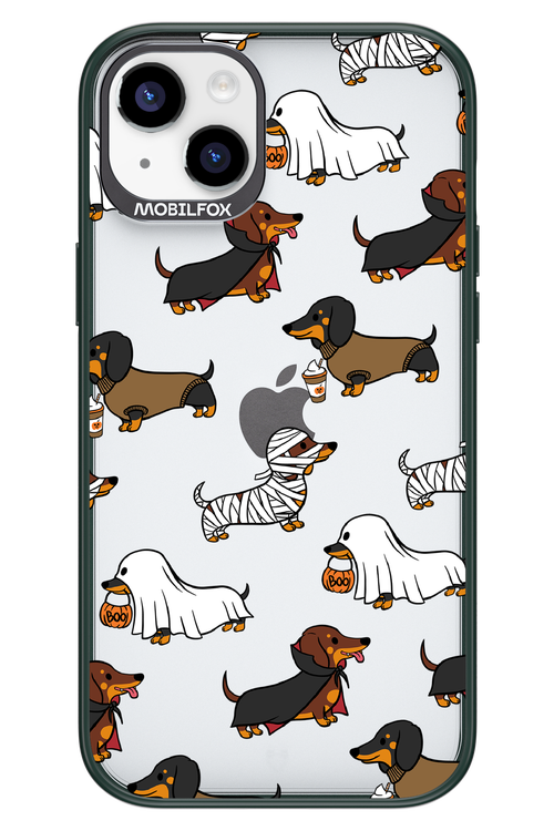 Scary Dachshund (Transparent) - Apple iPhone 14 Plus