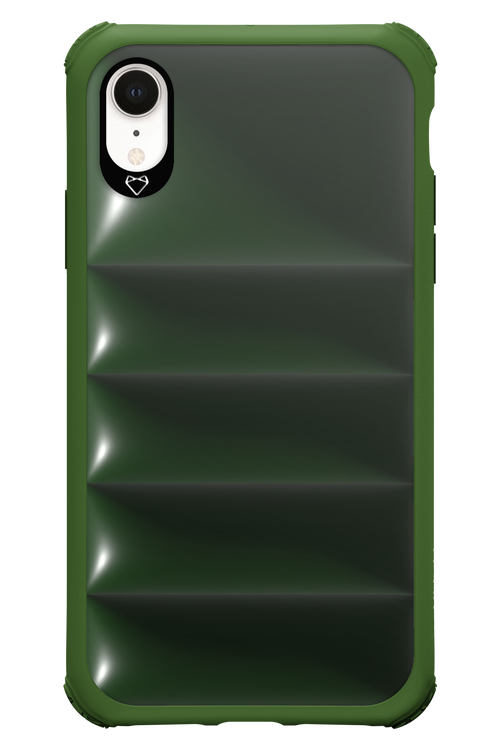 Earth Green Puffer Case - Apple iPhone XR