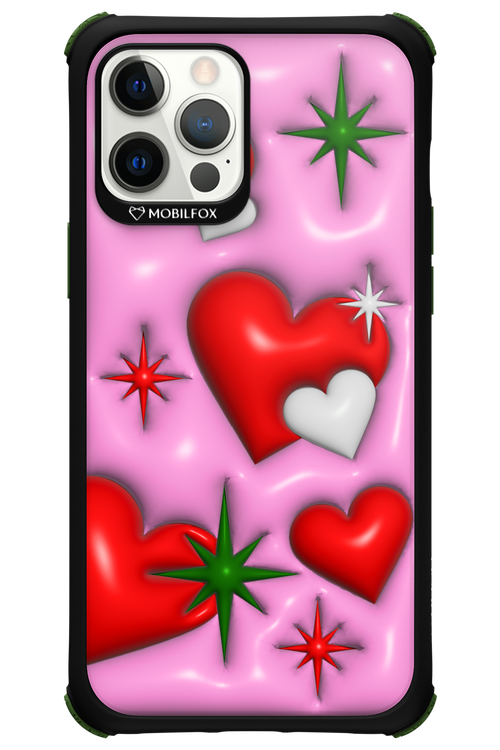 Holiday Hearts - Apple iPhone 12 Pro Max