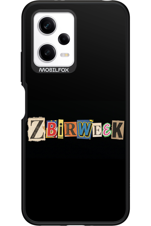 Zbirweek (black) 2.0 - Xiaomi Redmi Note 12 5G