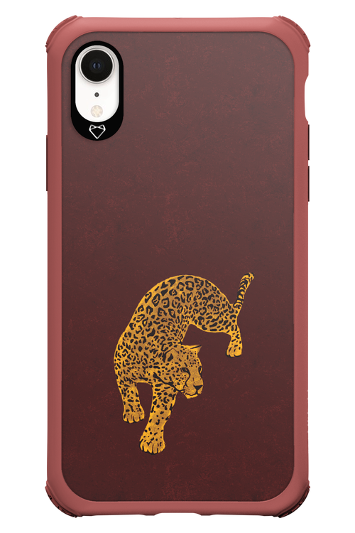 Burgundy Leopard - Apple iPhone XR