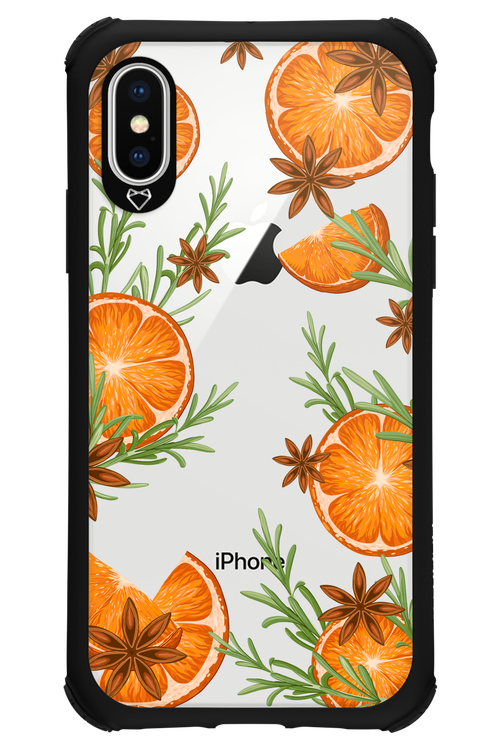 Orange With Star Anise - Apple iPhone XS