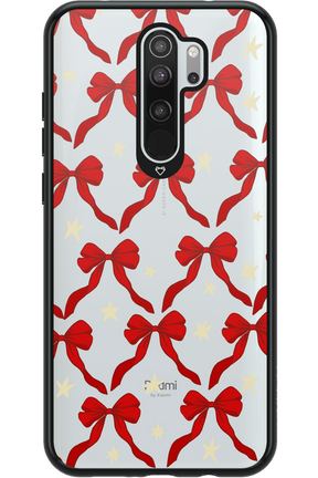 Bow & Stars (Transparent) - Xiaomi Redmi Note 8 Pro