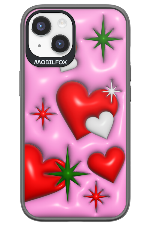 Holiday Hearts - Apple iPhone 14