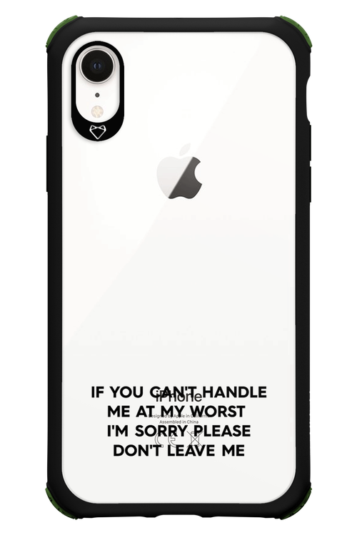 Sorry - Apple iPhone XR