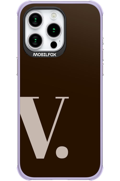 V (Mokka Foam) - Apple iPhone 15 Pro Max